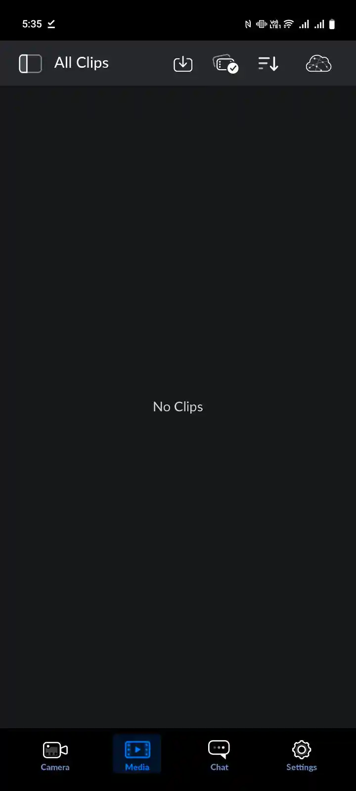 Screenshot Blackmagic Camera Download